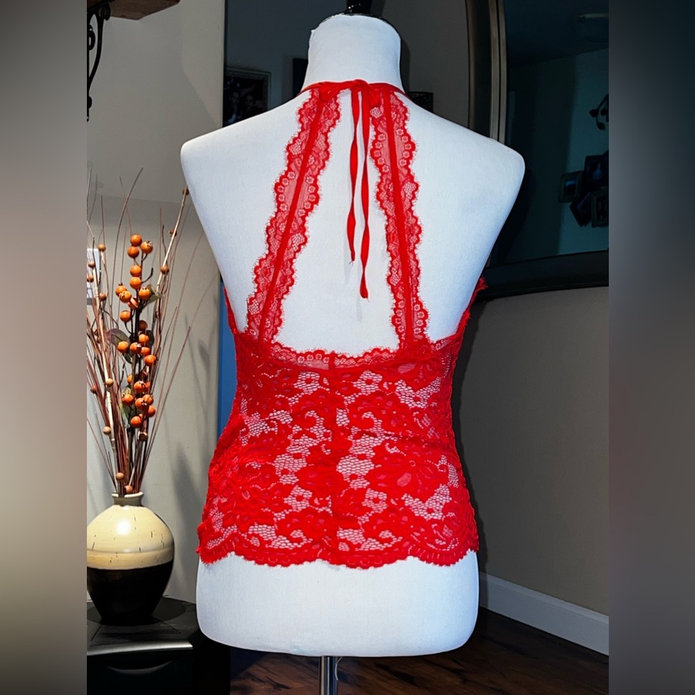 H&M Lace Halter Top
